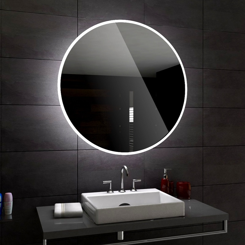 Bathroom Wall Mounted Anti Fog Touch Screen Smart LED Mirror