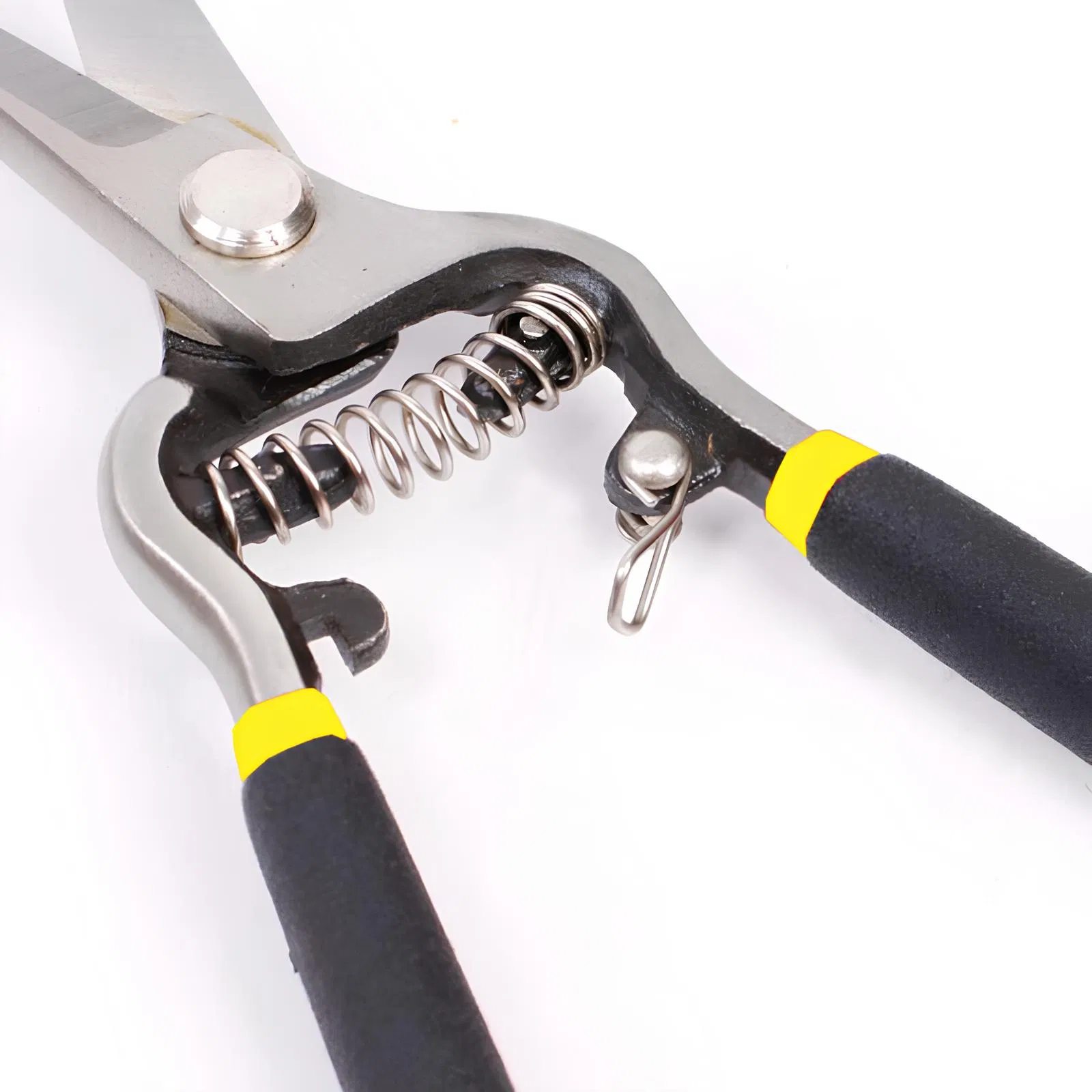 Pruning Shears W/Double Color Dipping Handle, Nickel-Iron Plated