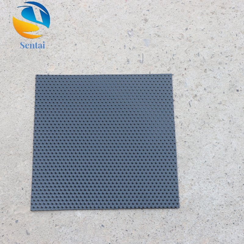 HDPE Geomembrane 1mm2mm 3mm Black Landfill Leaching Pond Tailings Pond Slope Protection Anti Slip Double Rough Surface Anti-Seepage Membrane Pond Liner