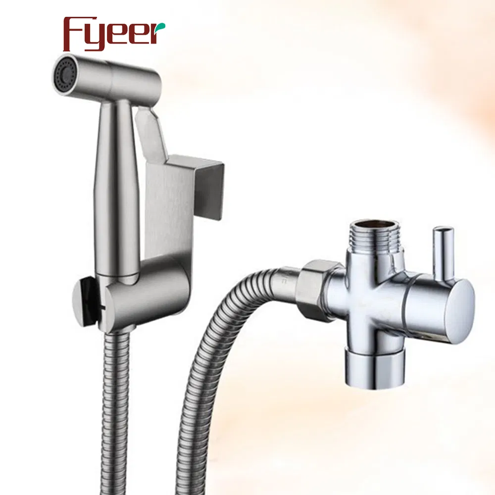 Fyeer Stainless Steel Handheld Bidet Spray Set