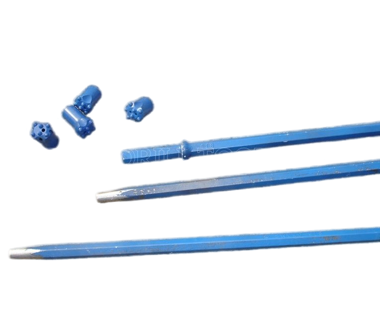 Cost-Effective Hexagonal Integral Drill Rod for Small Hole Drilling