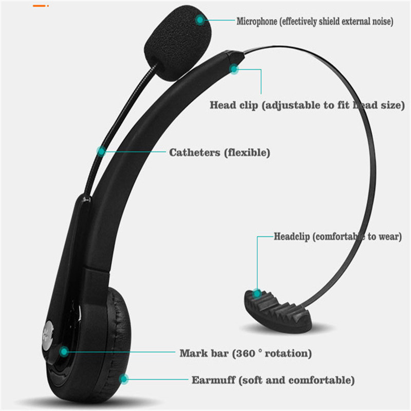 Беспроводная гарнитура Bluetooth с микрофоном
