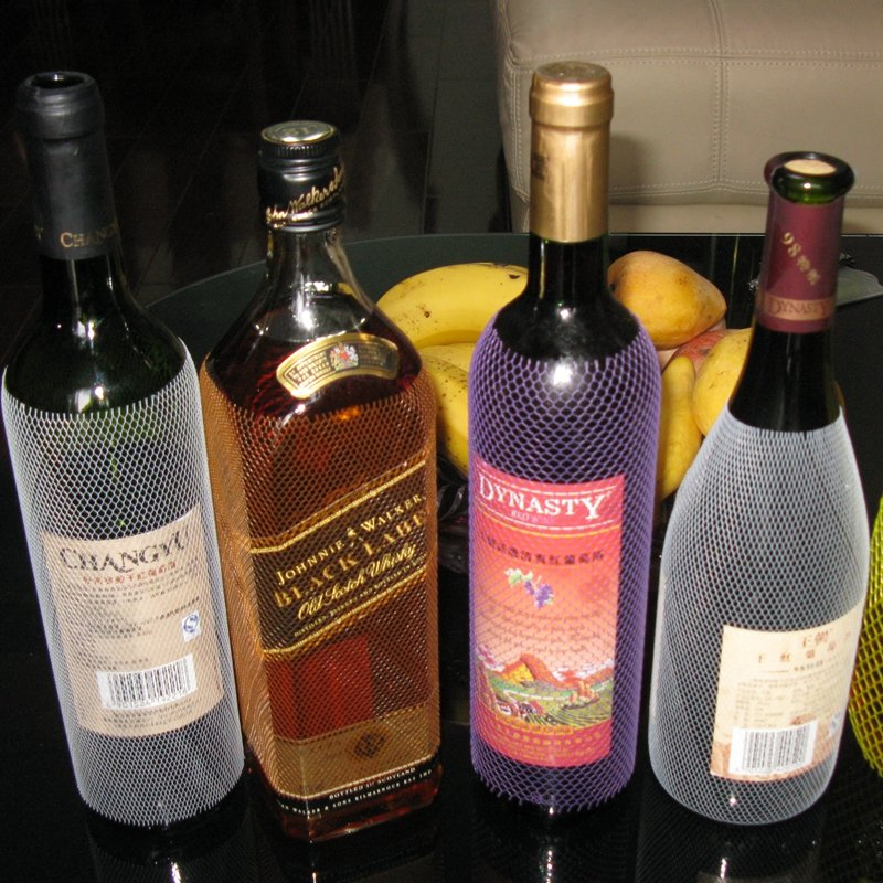 Пищевая нейлоновая растягивающаяся сетка для бутылок