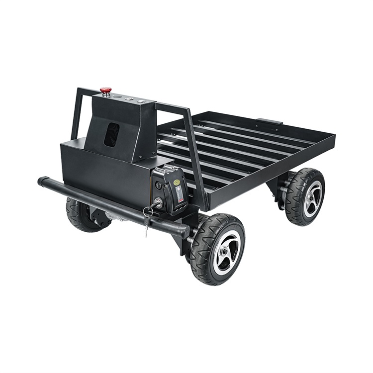 Lidar Intelligent Tracking Robot Following Delivery Robot with Four-Wheel Differential Drive