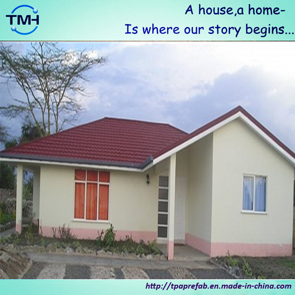 PVC Cladding Prefab Kit Home in The Countryside
