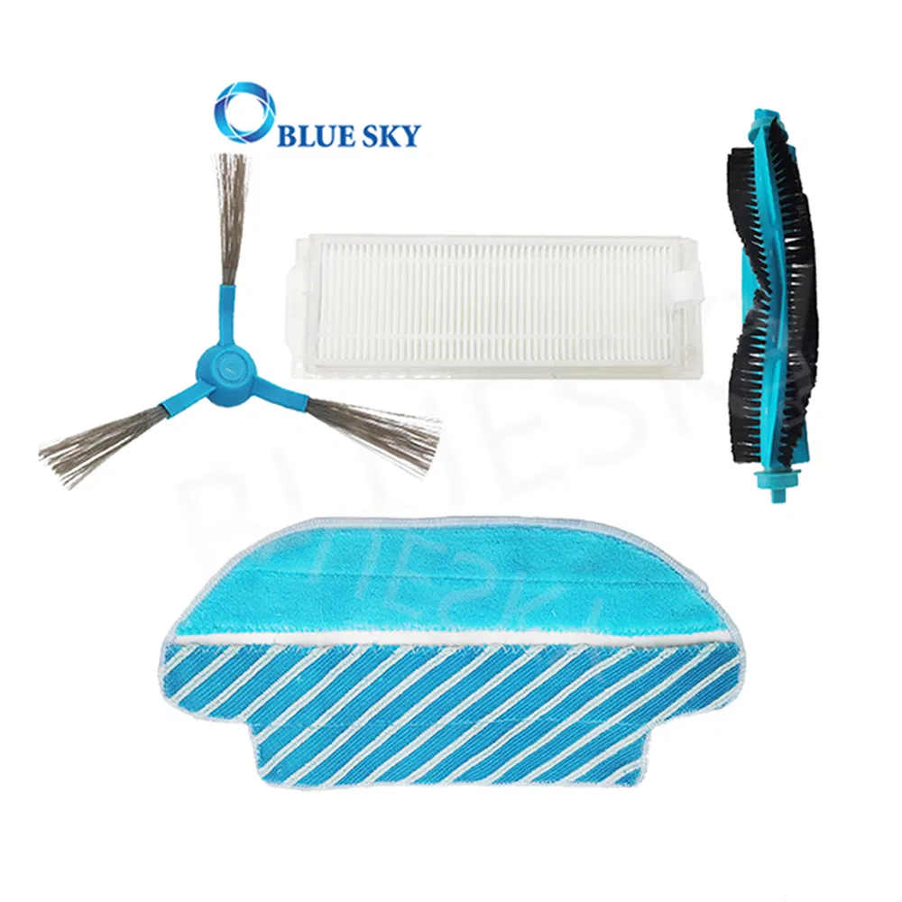 High quality Blue Main Brush Replacement for Conga 3290 3490 3690 Robot Vacuum Cleaner Accessories