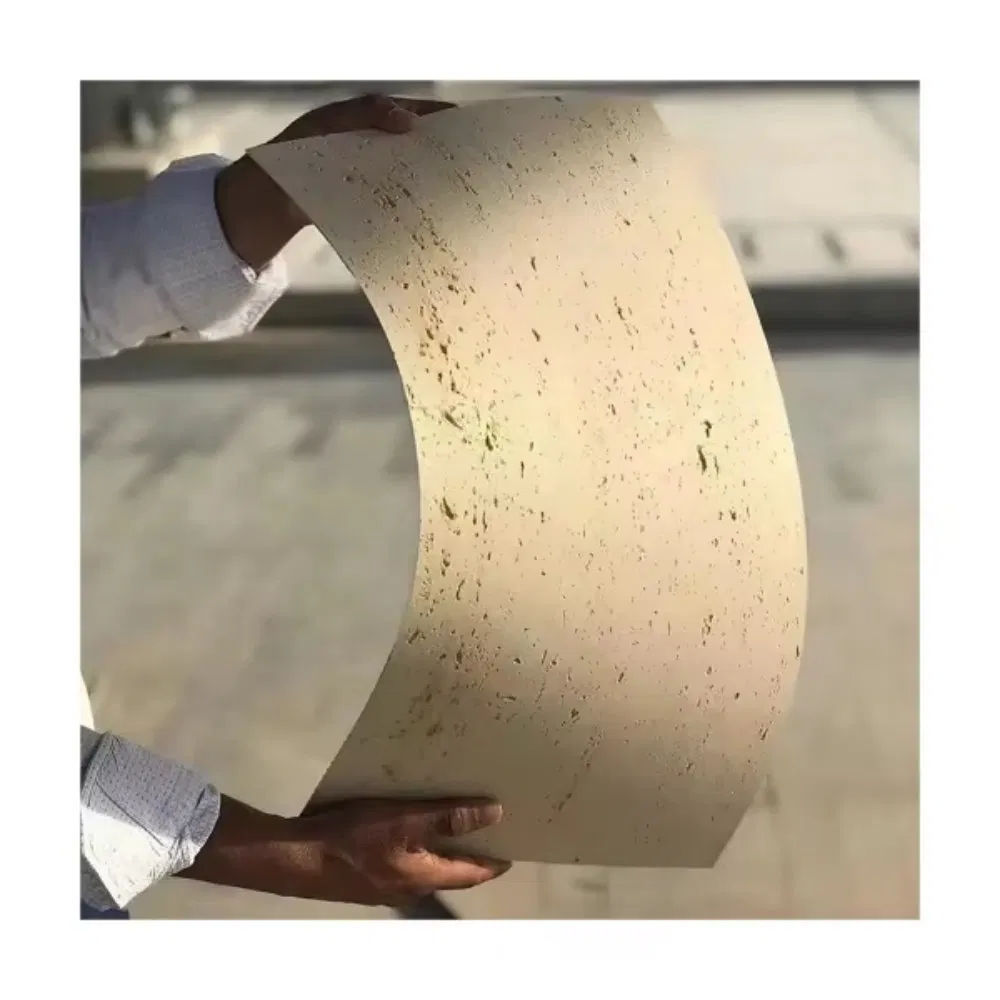 Waterproof Mcm Flexible Soft Wall Tiles Stone Panel Bendable Stone Cladding with Natural Stone Looking