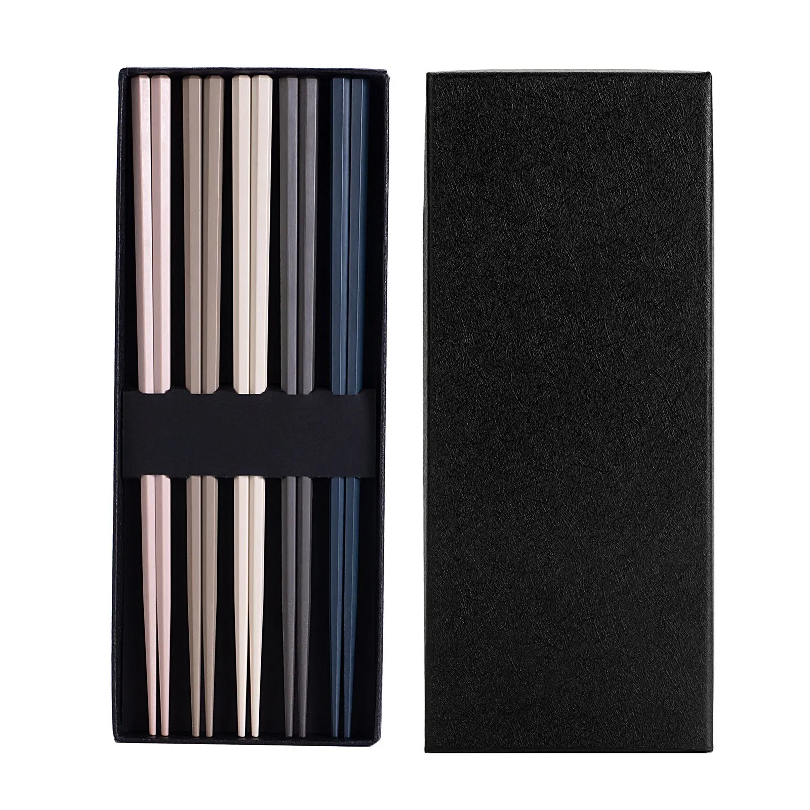 High Temp Resistant Alloy Chopsticks Non Slip Anti Mold Reusable Sticks Safe