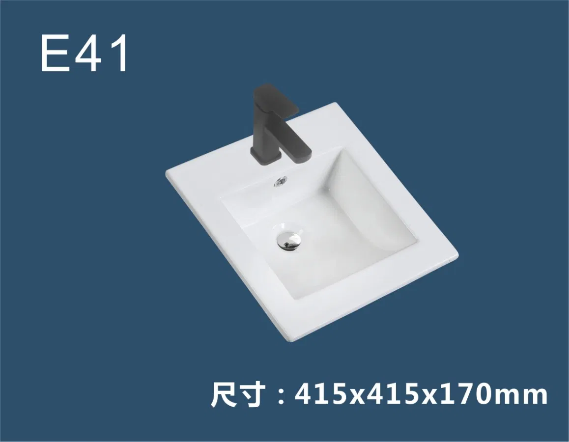 New Design Professional One-Piece Molding Ceramic Bathroom Basin