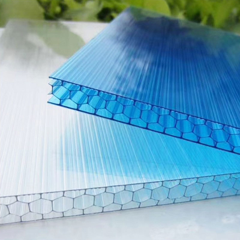 Plastic Hollow PC Polycarbonate Sheet Honeycomb Panels for Awning Roof