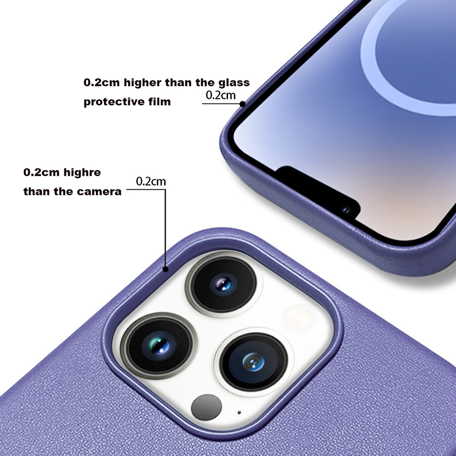 Кожаный чехол MagSafe для iPhone 13