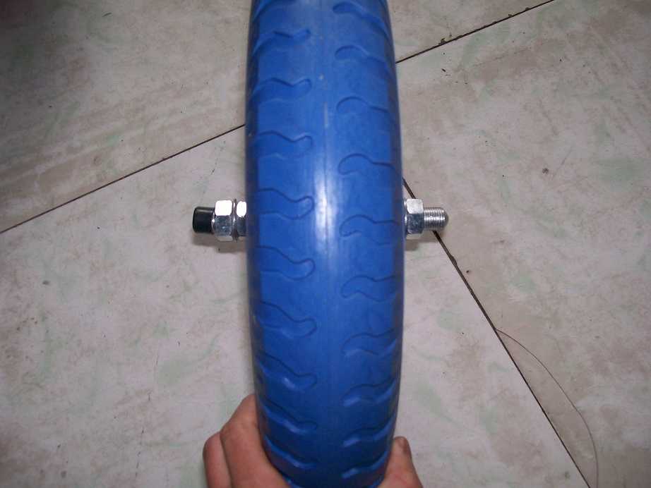 High Elasticity High Load Capacity Environmental Protection PU Foam Wheel