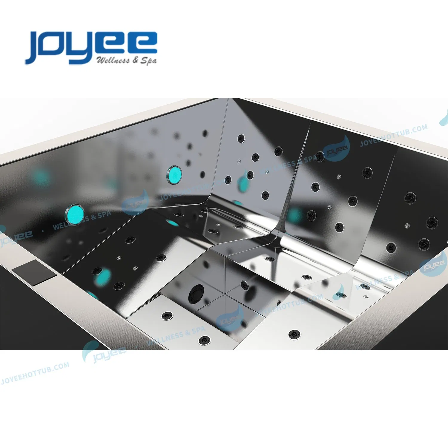 Гидромассажная ванна Joyee из нержавеющей стали