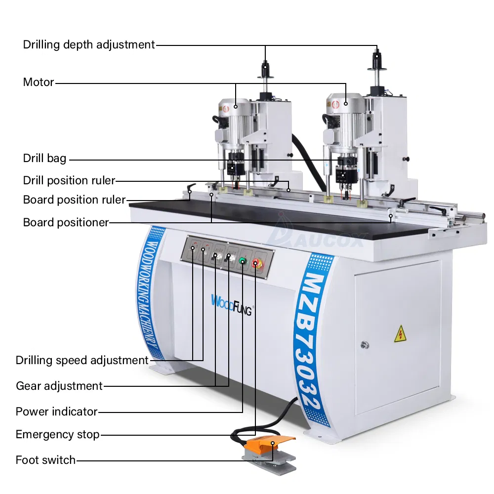 Wood Portable Hinge Drilling Machine Hole Punching Woodworking