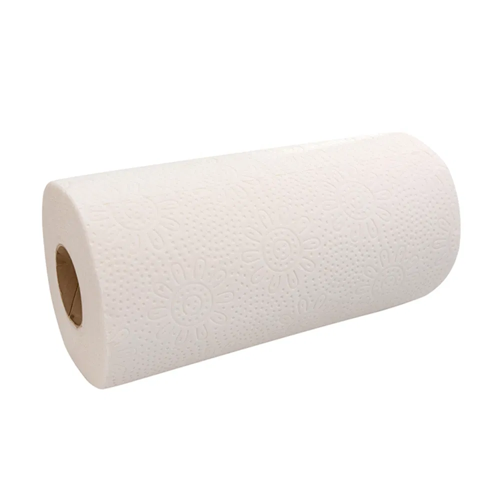 Customize Private Label 2-4 Ply Layer 100% Bamboo Pulp Kitchen Paper Towel