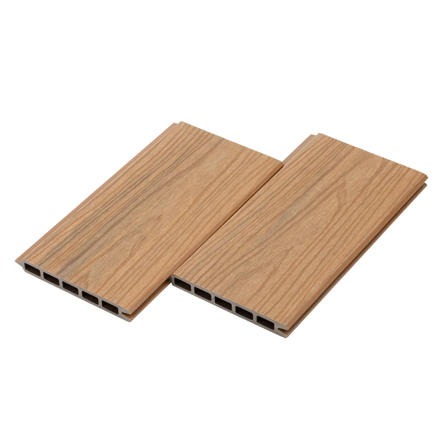 Outdoor Yard Terrace Waterproof UV Resistance Wood Plastic Composite WPC Fence Panel