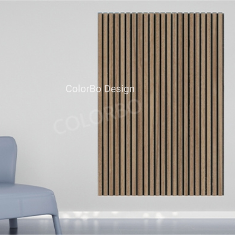 Polyester Fiber Grille Wall Acoustic Fireproof Decorative Panels Solution for Professional Acoustic Design