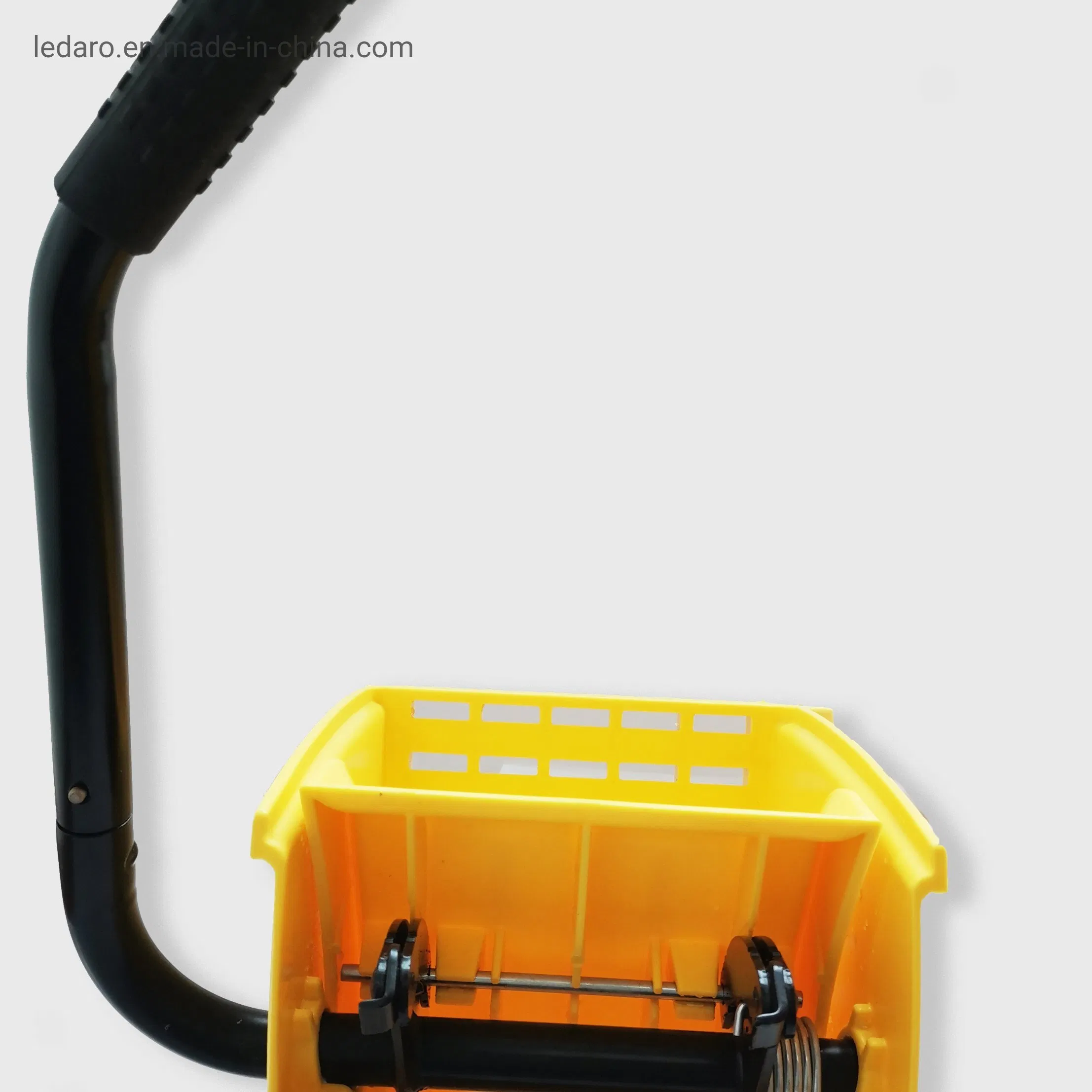 Commercial Products Wavebrake Mopping System Bucket and Side-Press Wringer Combo 36 Quart for Daily Cleaning Use