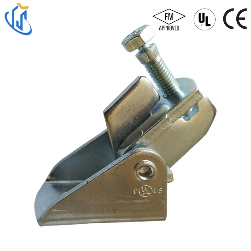 FM CE UL Certified Seismic Bracket Universal Adjustable Swivel Connector