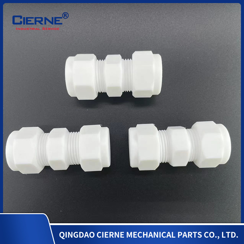 Small Parts Flexible and Wear-Resistant PTFE Connector Wear-Resistant Triangular PTFE