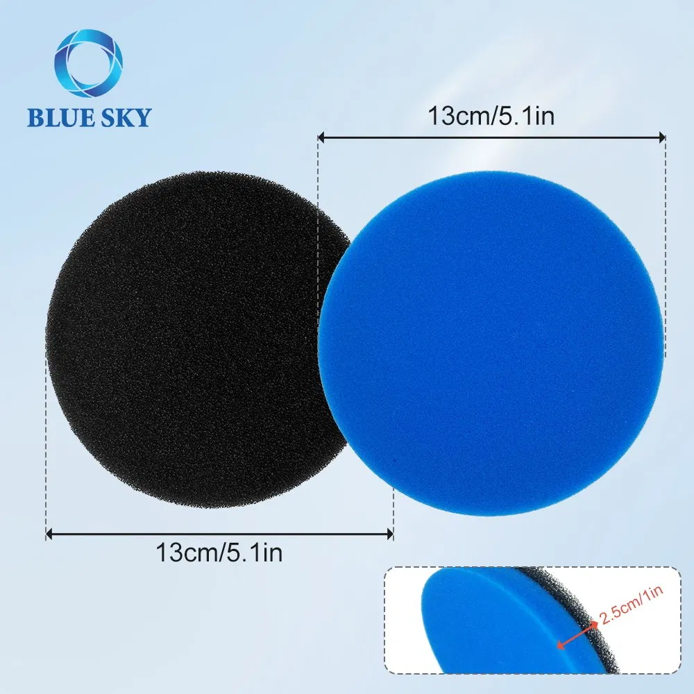 #12141 Foam and Felt Filter Replacement for Bissells Febreze Style 1214 Cleanview & Powerglide Pet Vacuum Cleaner