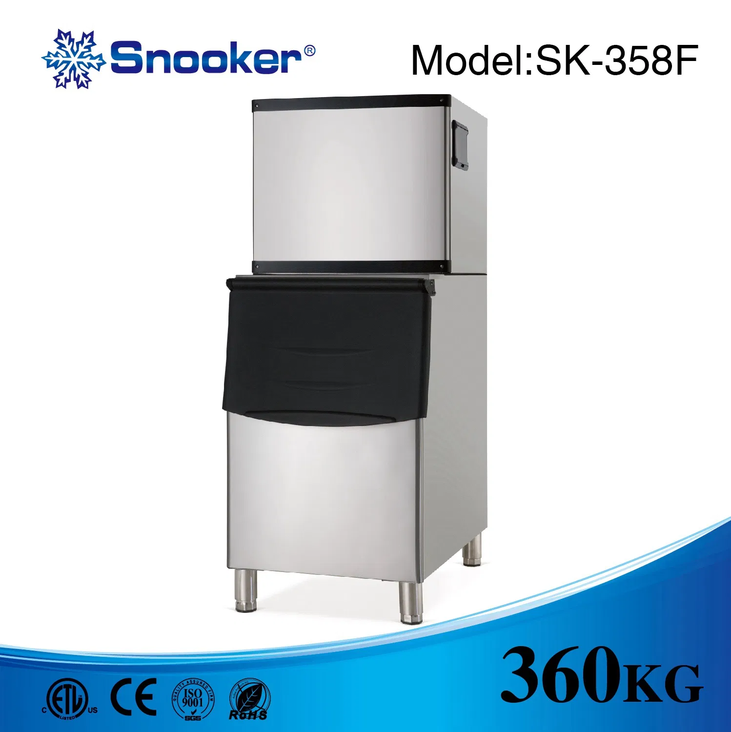 500kg Ice Maker Commercial Automatic Fast Cube Ice Maker Machine