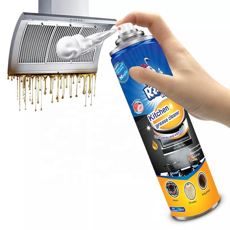 Household & Kitchen Cleaners Oil Stain Dirt Removal Spray Foam Cleaner