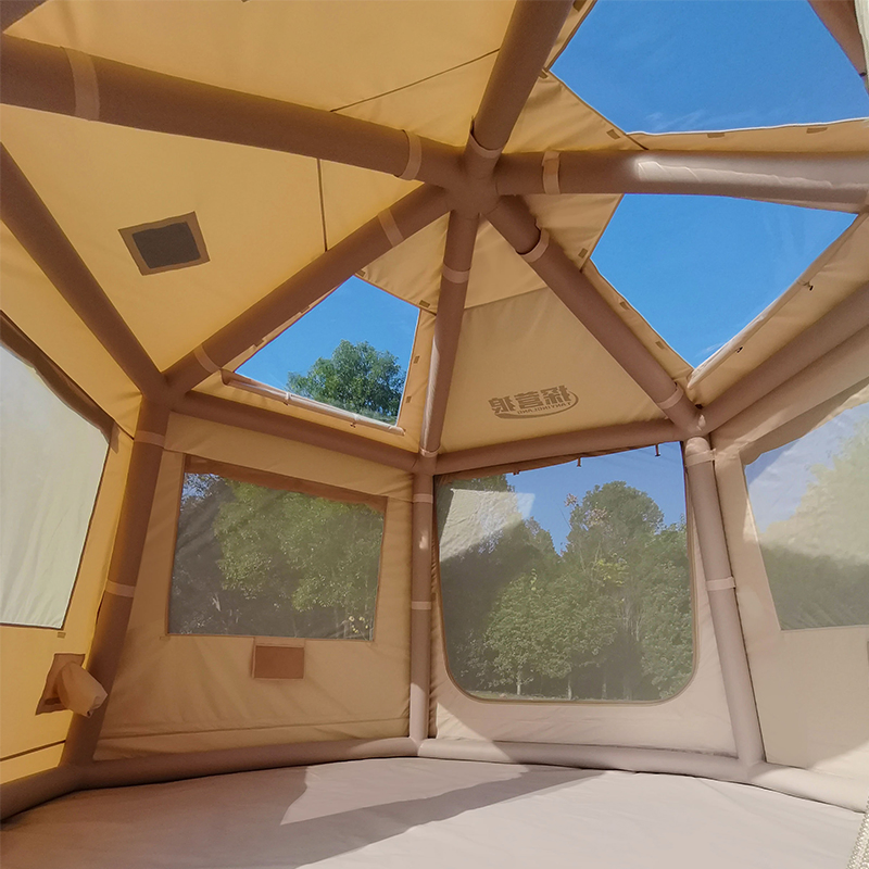Heavy Duty Customized Inflatable Air Column Camping Tent
