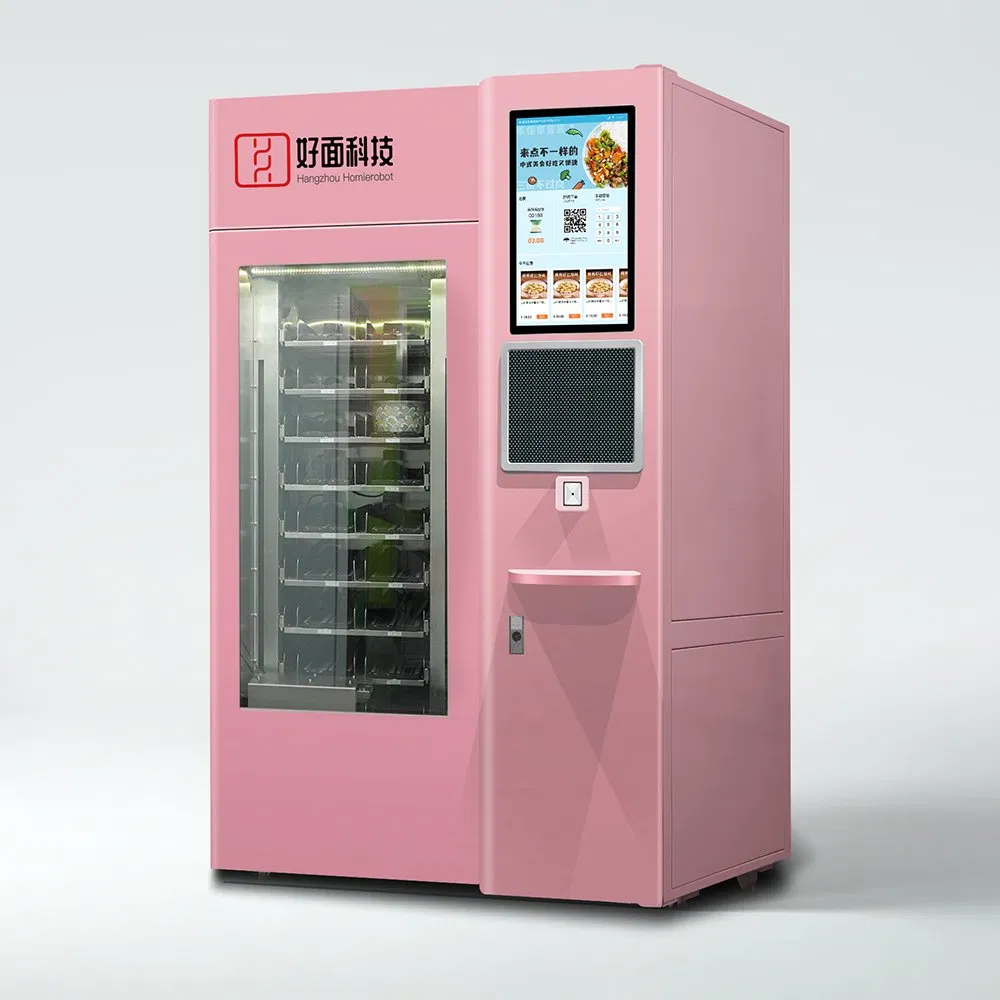 Blockchain Carbon Footprint Tracker Fresh Food Vending Machine