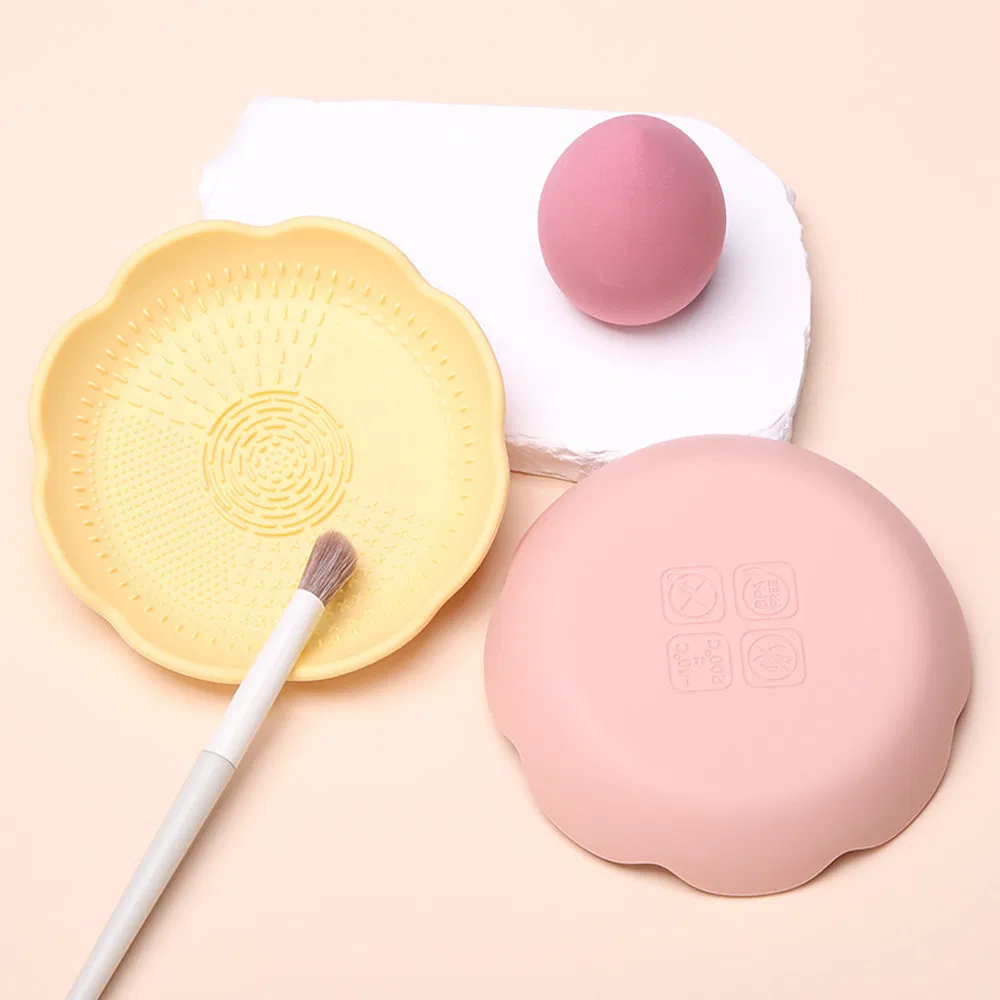 Make up Tools Washing Bowl Silicone Cosmetic Brush Cleaner Mat Cushion Pad Makeup Brush Cleaners