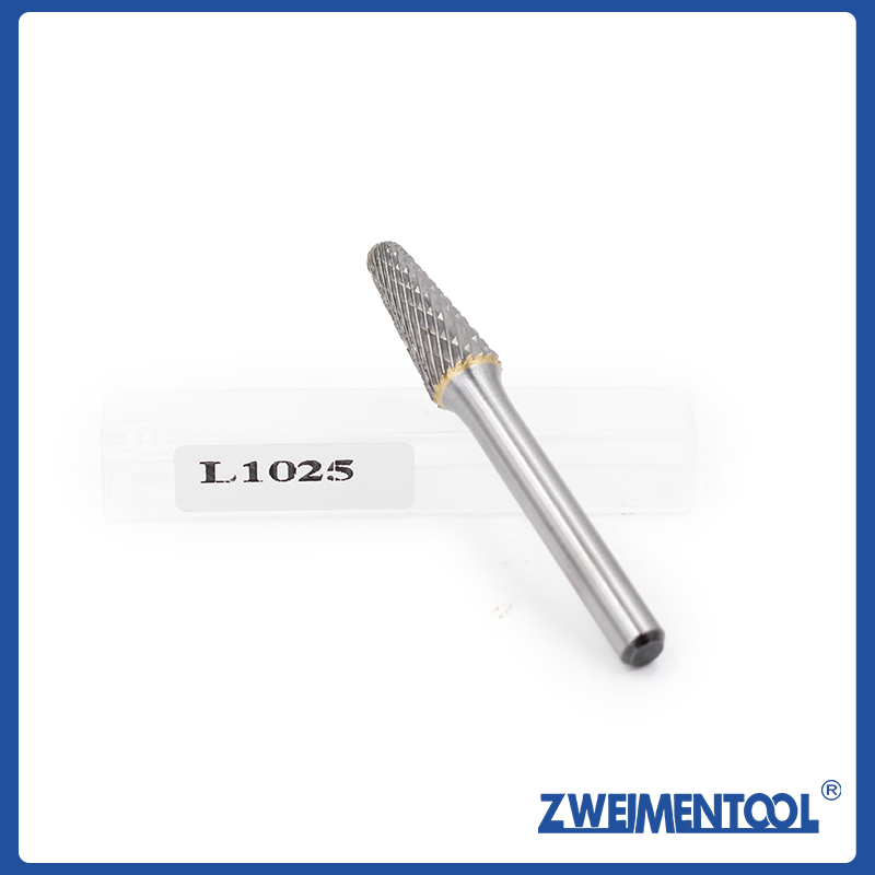 14mm Carbide Burr 3mm Diameter Diamond Cut Round Tree Se Sf Sg Sh