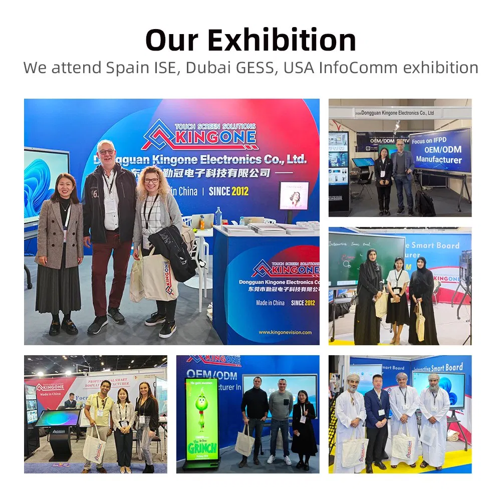 China 43 55 65 Inch 4K Commercial Interactive Indoor Floor Standing TV Touch Screen Digital Totem LCD Advertising Display Kiosk Vertical Digital Signage