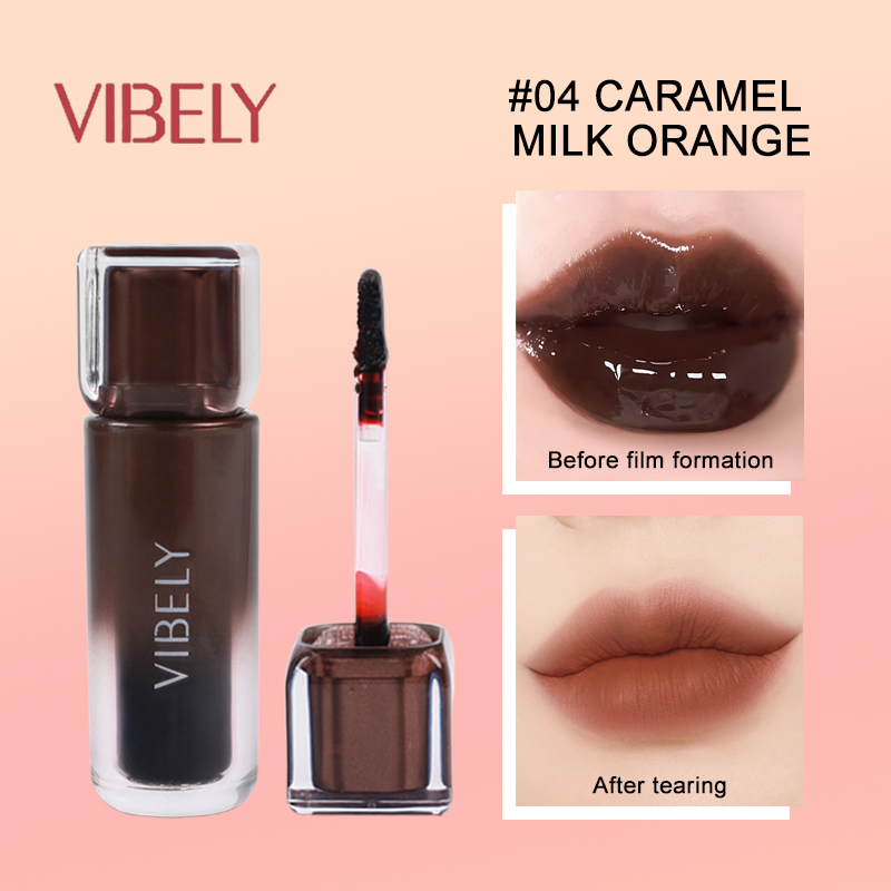 OEM Tear-off Matte Lip Stain Peel-off Liquid Lipstick No Fading Lip Gloss