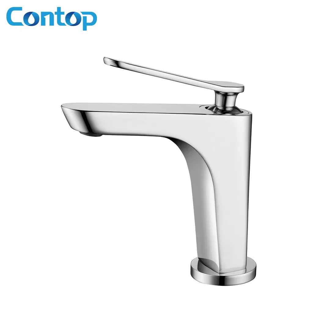 Modern Chrome Brass Basin Taps