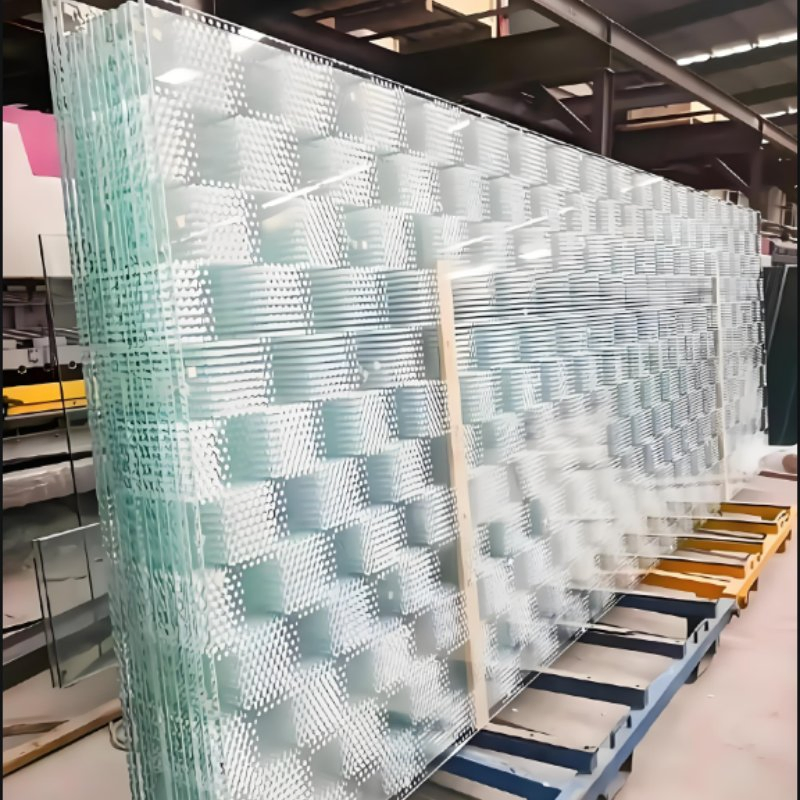 Glass Manufacturers Customizable Colors Printed Glass/ Ceramic Fritted Glass/ Decorative Glass/ Frosted Glass Used for Indoor and Outdoor Decoration