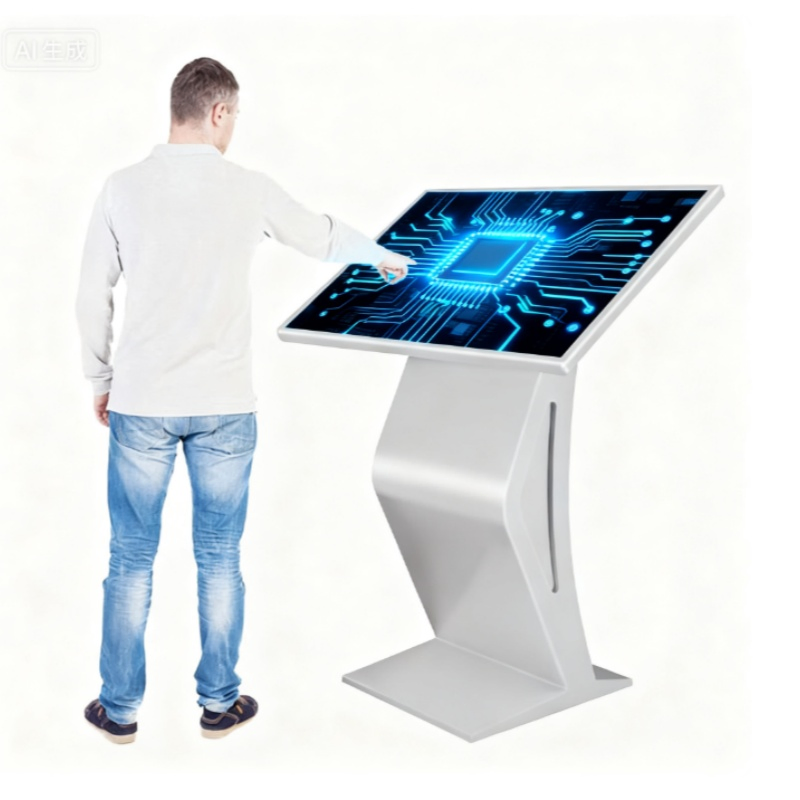 43inch Touch Screen Coffee Table Advertising Display Computer Intelligent Kiosk Touch Inquiry All in One Kiosk for Shopping Mall