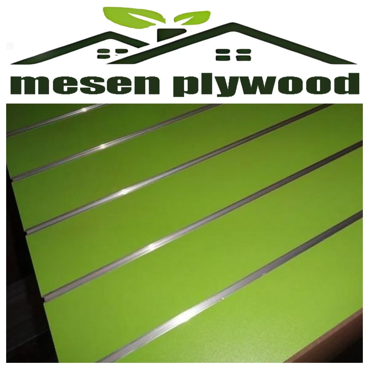 High Quality Hot Sale One Side Laminated Slotted MDF Board for Hanging