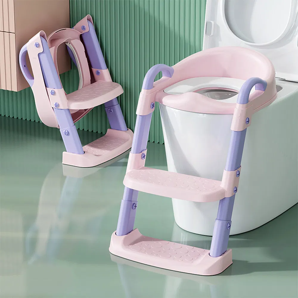 Multi-Function Children Toilet Folding Baby Armrests Assisted Potty