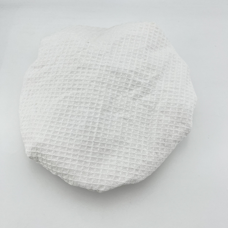 Custom Polyester PE Waterproof Elastic Band Bath Hair Shower Cap for Women