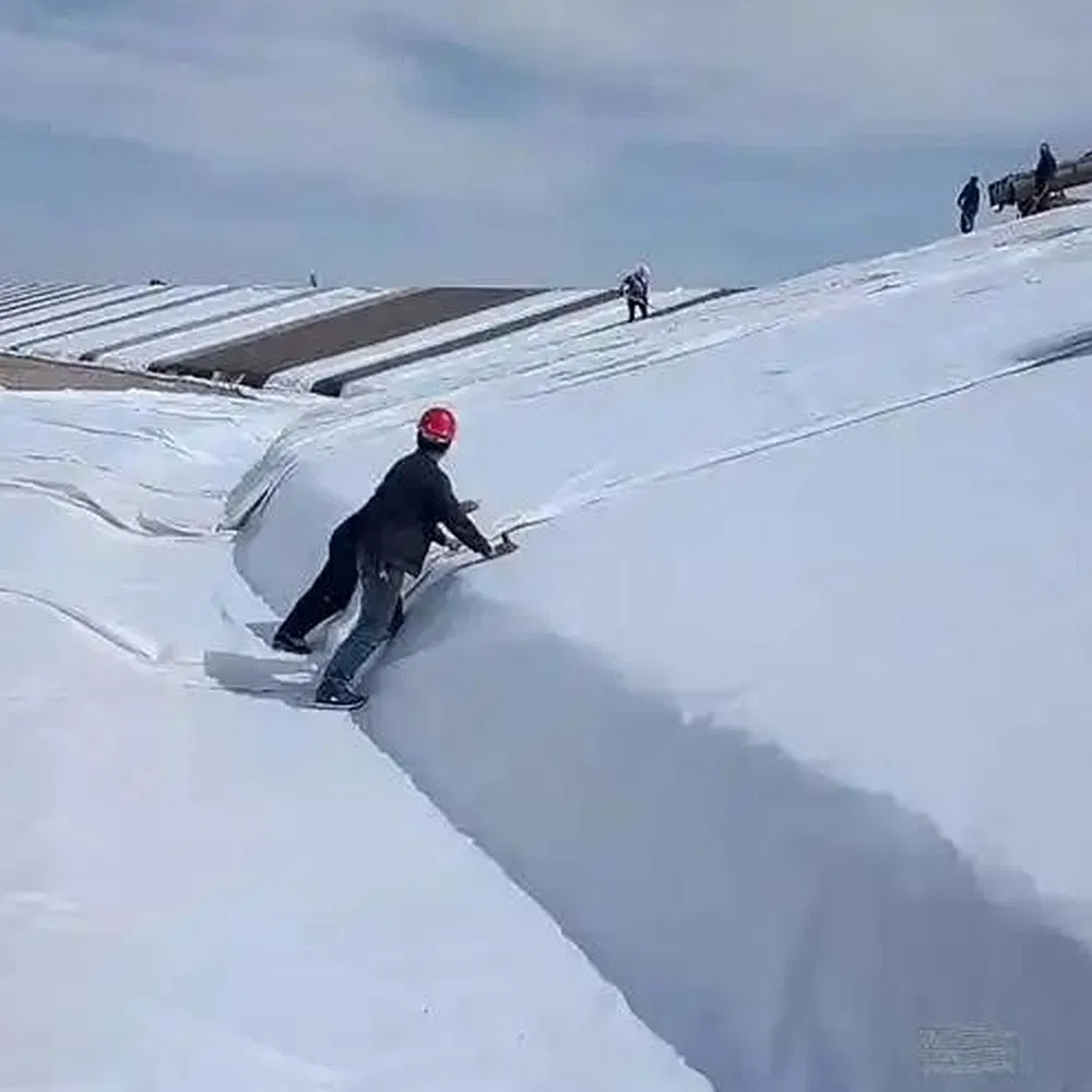 Cushion Protection Reinforcement Customized Anti-Seepage Cold-Weather Composite Geomembrane for Irrigation Canal