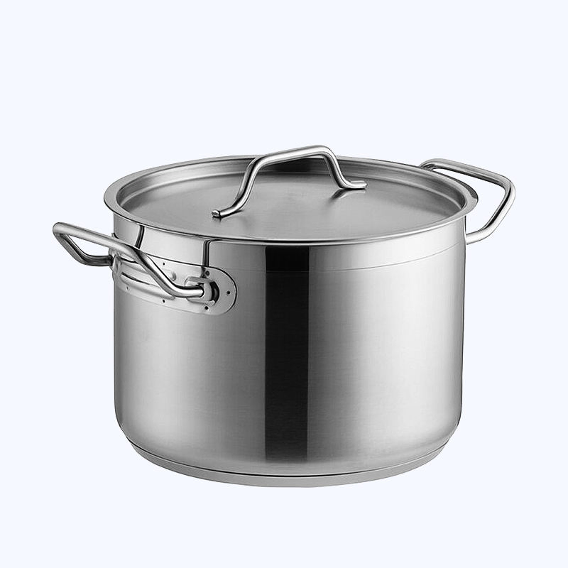 Kitchenwares Large Industrial Collapsible Cooking Pots Parini Cookware Soup Stainless Steel Stock Pot Set