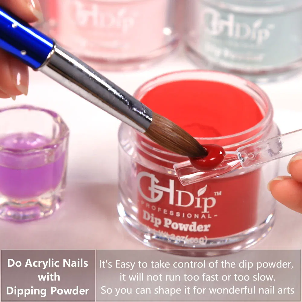 Private Label 3 in 1 Acrylic Nail Dipping Liquid Powder Set Kit for Nails