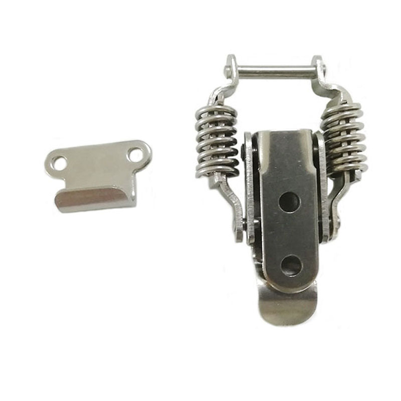 Xk707 304 Stainless Steel Spring Lock Buckle Toolbox Lock Mechanical