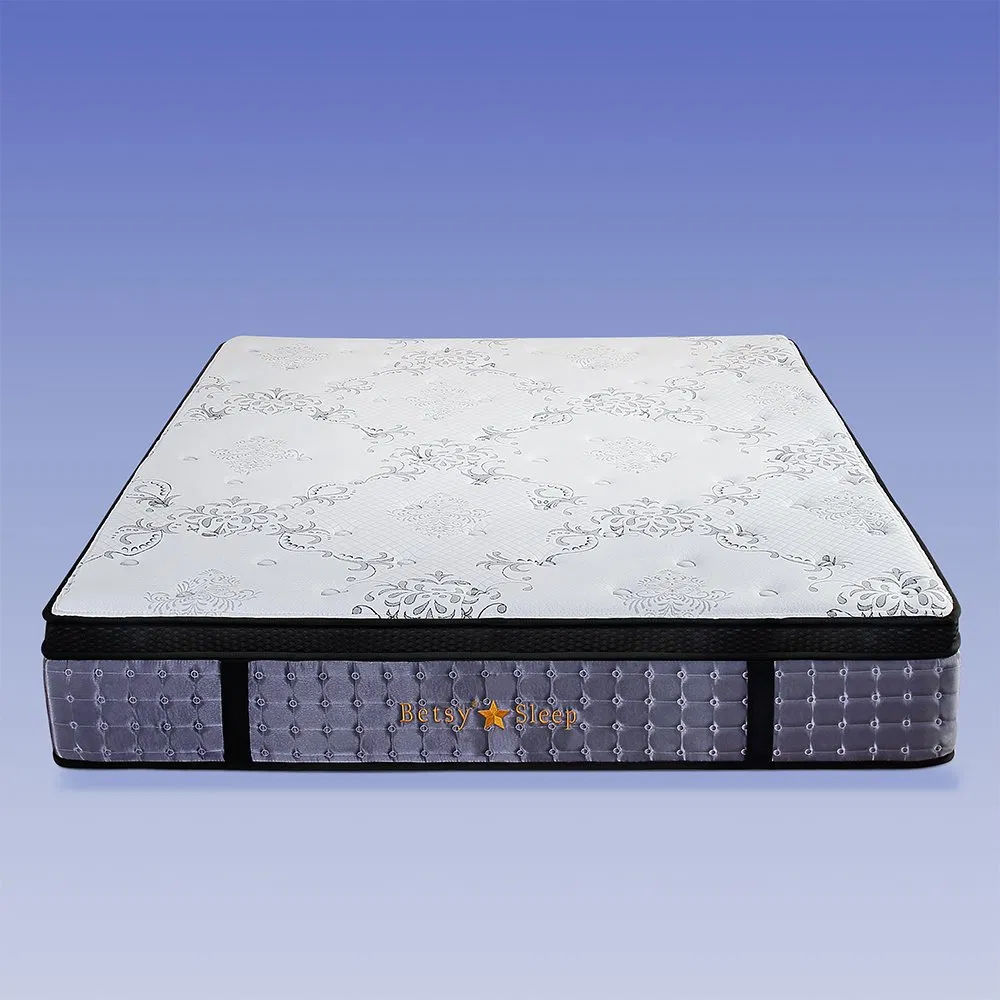 Hot Sale Best Mattress Factory Healthy Sleep Full Inch King Size Wholesale Massage Pocket Spring Mattress in a Box Luxury Hilton Hoetal Mattress