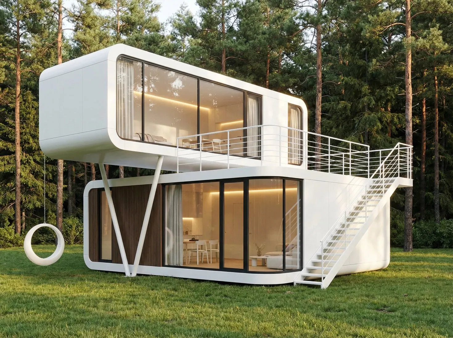 High Quality Customize Luxury Modular Prefab Capsule Pod for Resort and Glamping Camp