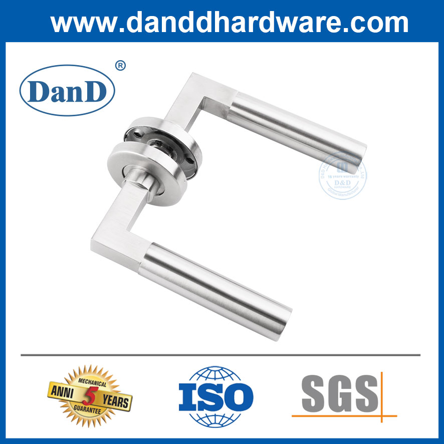 Stainless Steel 304 Unique Design Hollow Lever Handle for Hotels