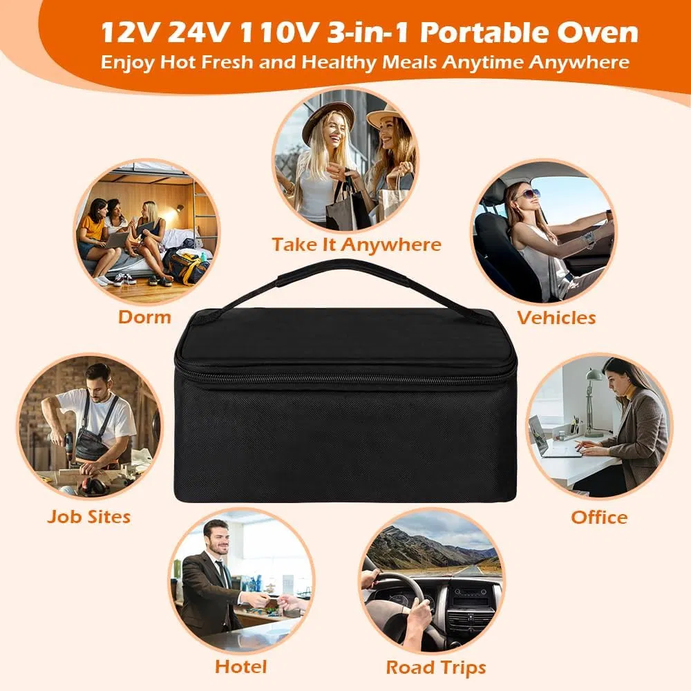 80W Electric Food Warmer Lunch Box for Different Kind of Food Containers