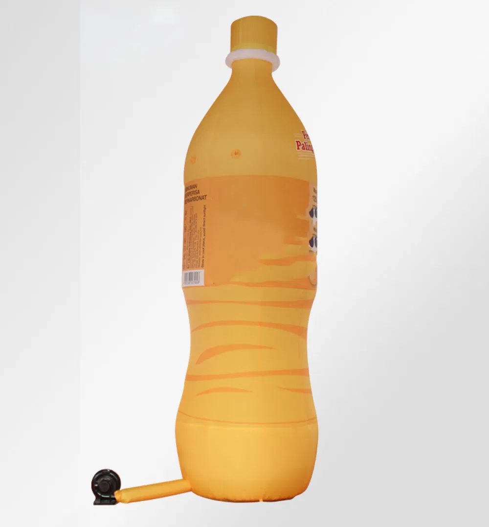 Shopping Mall Advertising Display Bottle Outdoor Simulation Inflatable Beverage Bottle Inflatables