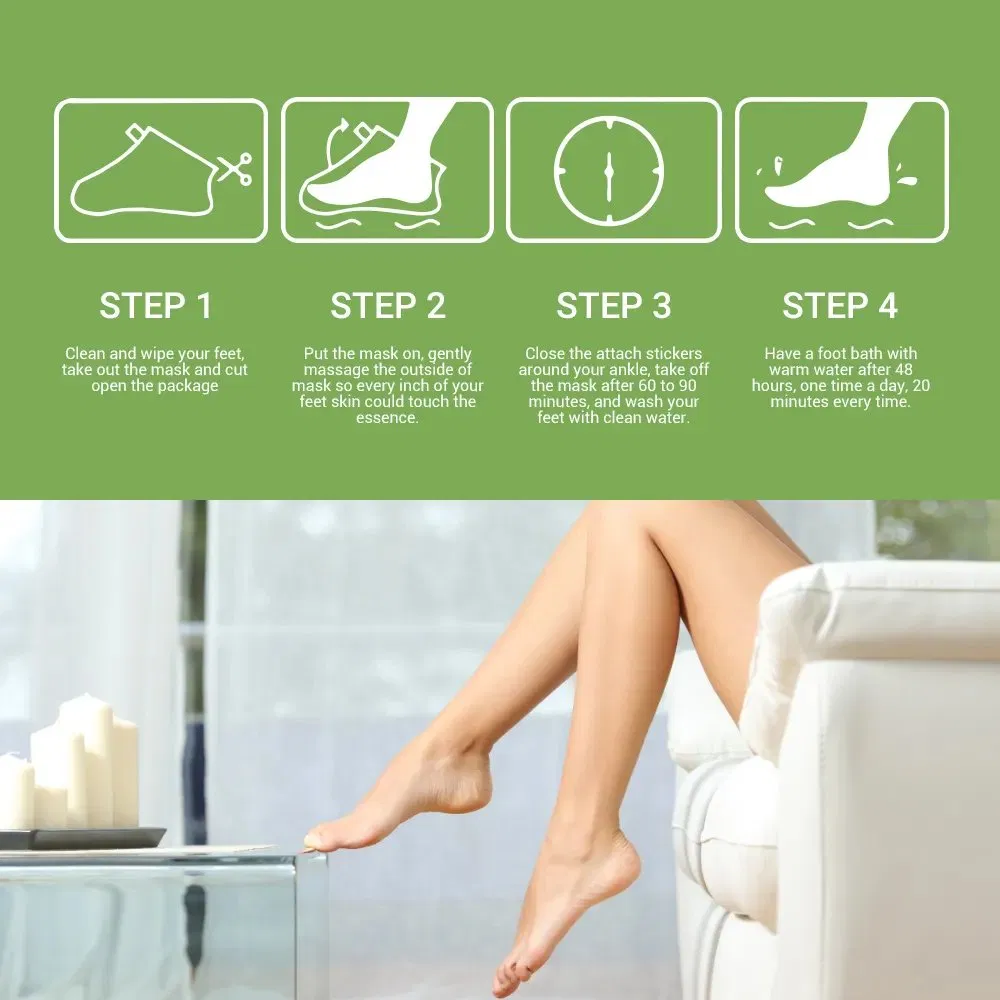 Aloe Repairing & Exfoliating Foot Mask