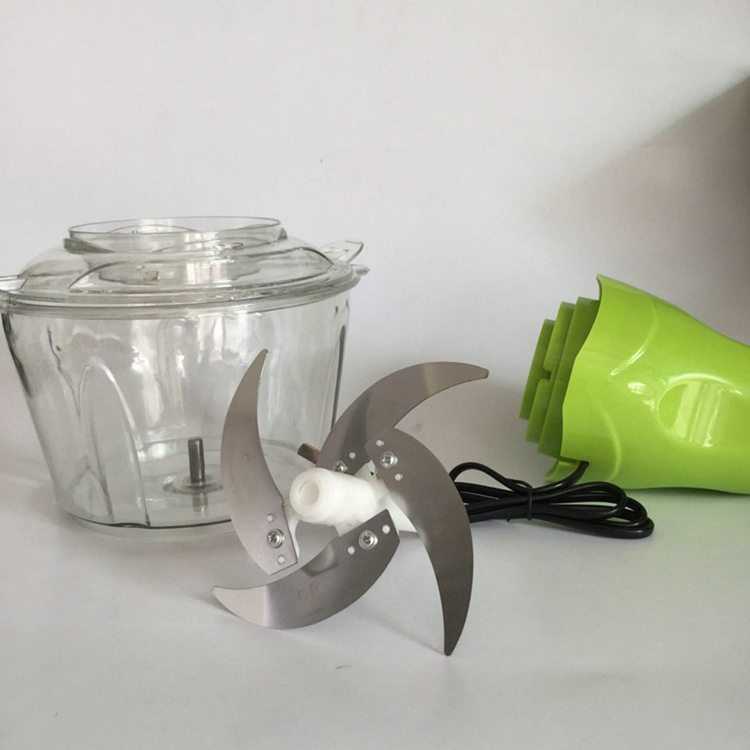 Электрическая мясорубка-измельчитель 2л с насадками